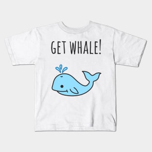 Funny Get Well Whale Pun Kids T-Shirt